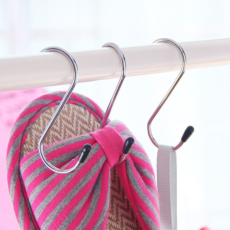 (BOW) 4Pcs Gantungan Hook Bentuk S Gantungan Multifungsi S Type Sling Dog 1MN467