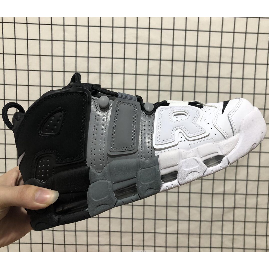 Sepatu Basket Pippen Udara Besar Pria   Wanita Panda Sup Bersama Nama Cair Perak Lebih Uptempo Olahr