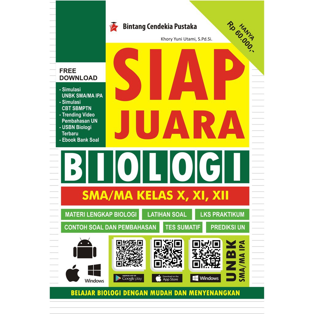 Edu Penguin Buku Siap Juara Biologi SMA/MA