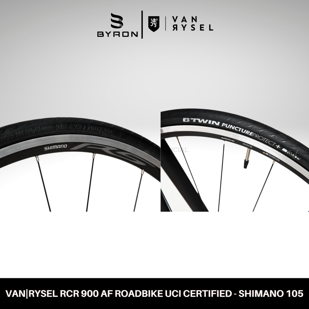 VANRYSEL RCR 900 AF Sepeda Roadbike UCI Certified 11SP - Shimano 105 R7000