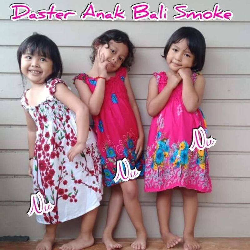 Dress/Atasan Kerut/Daster Kerut Anak/Daster