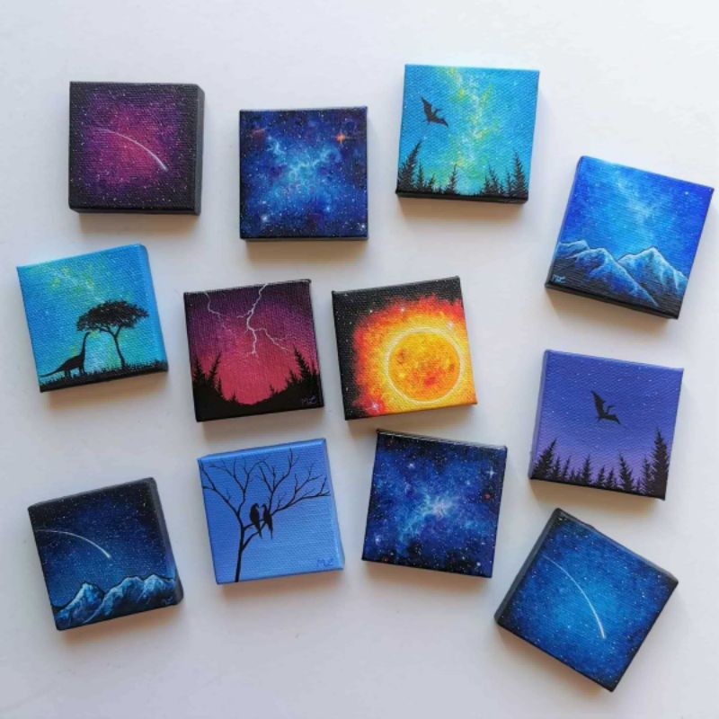 

Custom Mini Canvas (Kado Ulang Tahun)