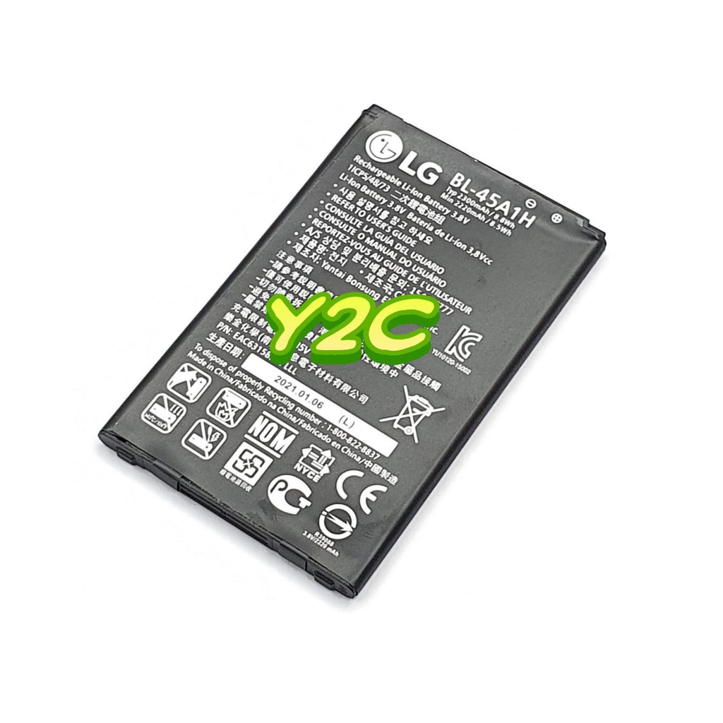 BATERAI ORIGINAL OEM LG BL-45A1H / LG K10 / BATRE / BATERE / BATRAI / BATREI / BATU