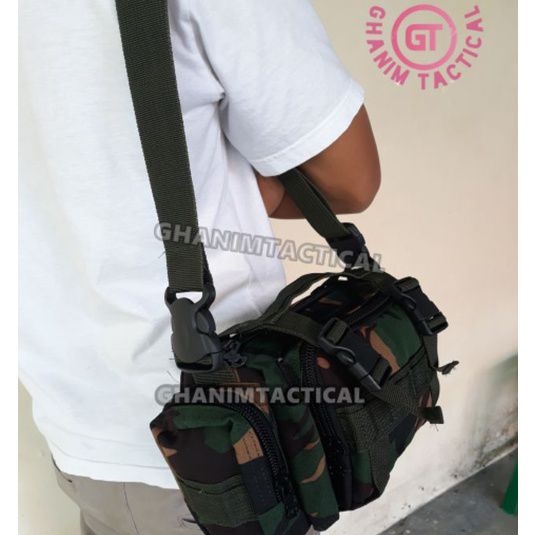 Tas Selempang Loreng Malvinas Tas Samping Army Tactical