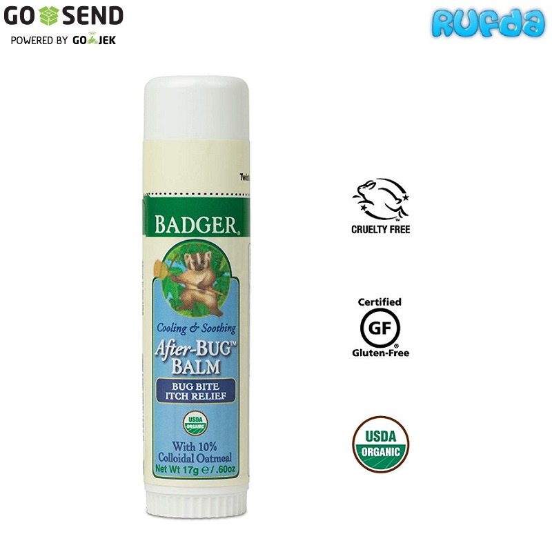 Badger After Bug Balm 17gr Itch Relief Atasi Gatal Digigit Serangga