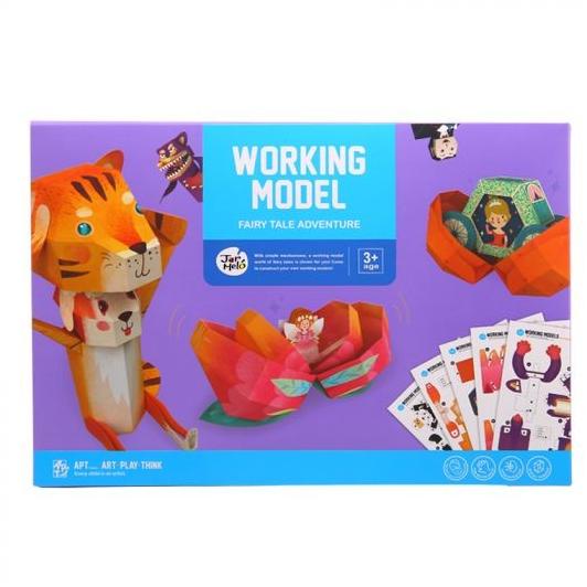 

Sale!!! Joan Miro Working Model 3D Fairy Tale Adventure Origami Kertas Seni - Paling Diminati