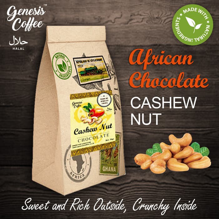 

AFRICAN CHOCOLATE - CASHEW NUT DILAPISI COKLAT