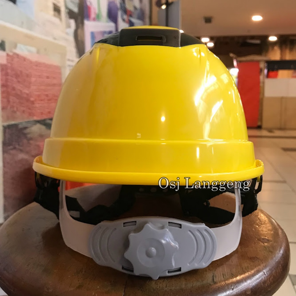 Helm Safety Leopard ABS LPHL 0295 / Helm Safety Proyek Leopard ABS LPHL 0295 Warna Kuning