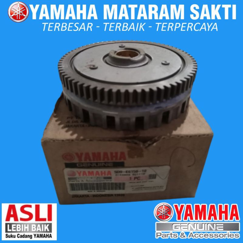 MANGKOK RUMAH KOPLING GANDA / PRIMARY DRIVEN GEAR VEGA ZR / JUPITER ROBOT ORIGINAL / 5D9-E6150-10