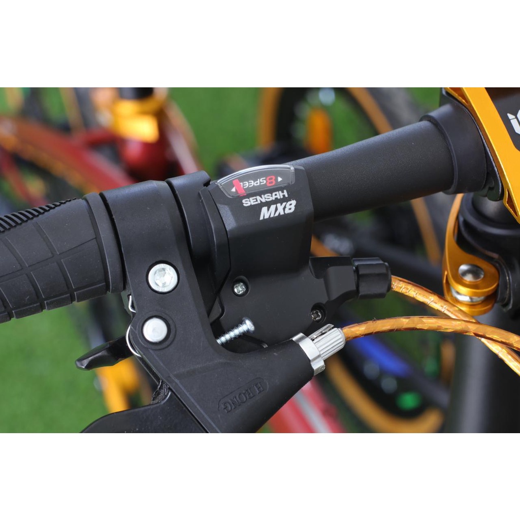 Sepeda Lipat Element  Police Folding Bike Milan 8 Speed 16 Inch Terbaru New Garansi Termurah Murah-8