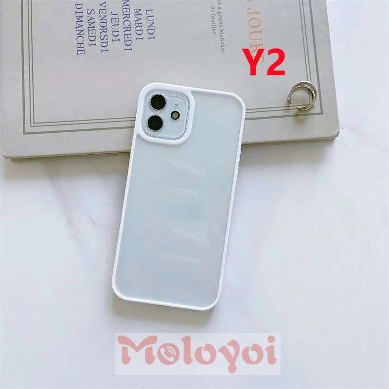 Soft Case TPU Transparan Ultra Tipis Warna Polos Untuk IPhone 13 Pro Max 6 6s 7 8 Plus X XR XS Max 11 12 Pro Max