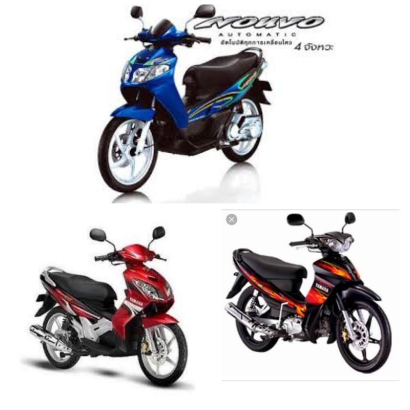 PAKET KAMPAS REM DEPAN BELAKANG NUOVO JUPITER Z BURHAN 5MX/4US (SEPASANG)