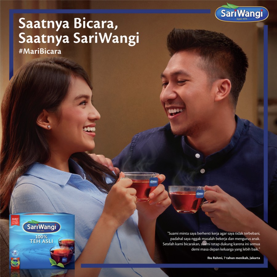 SARIWANGI TEH CELUP HITAM ASLI 1.85G BLACK TEA
