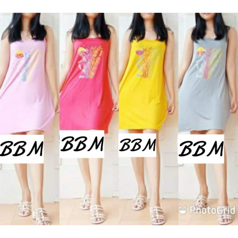 [BISA COD] DASTER SINGLET MOTIF BAMBU BALI/BAJU TIDUR DEWASA MURAH ADEM KEKINIAN