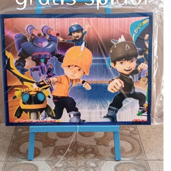 

[PRODUK H8YLS] papan tulis anak bisa sambil duduk 30cm x 40cm KJV