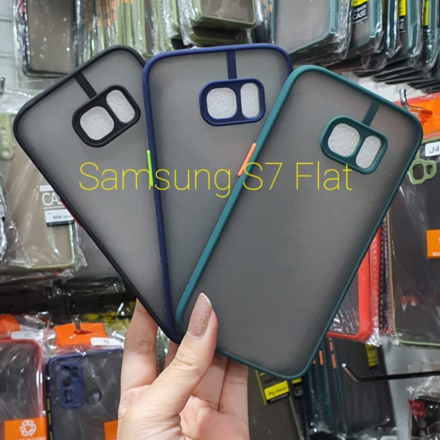 SAMSUNG S4 S5 S6 S6 EDGE S7 S7 FLAT CASE SOFT DOFF MATTE HARDCASE DOVE DOFF HYBRID PROTECT CAMERA, C