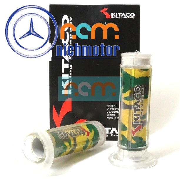 Handpad Grip + Selongsong Gas Transparan Army Kuning
