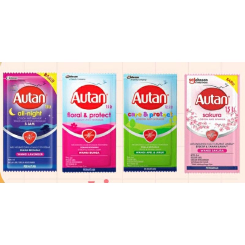 autan sacshet 1 renceng/12pcs