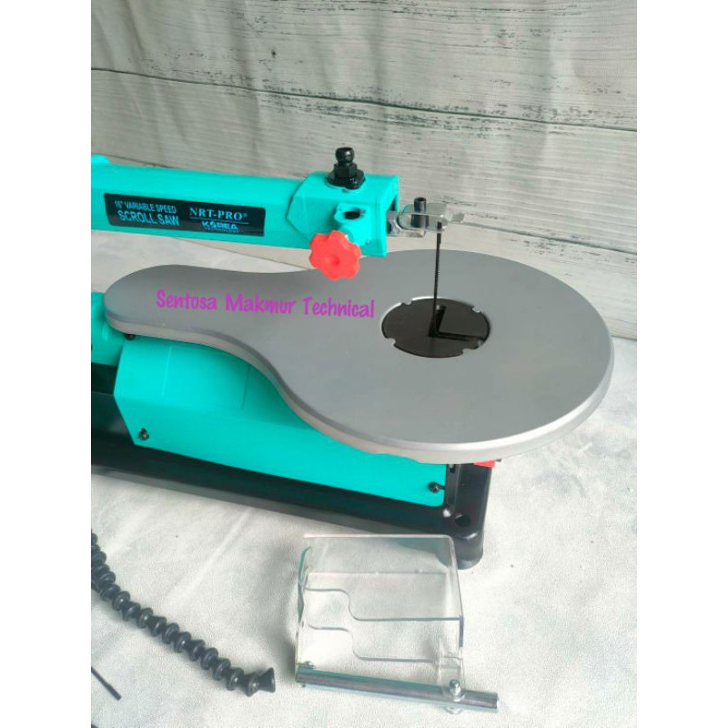 NRT PRO 16&quot; Scroll Saw Scrollsaw Gergaji Ukir Triplek Kayu Jigsaw Duduk