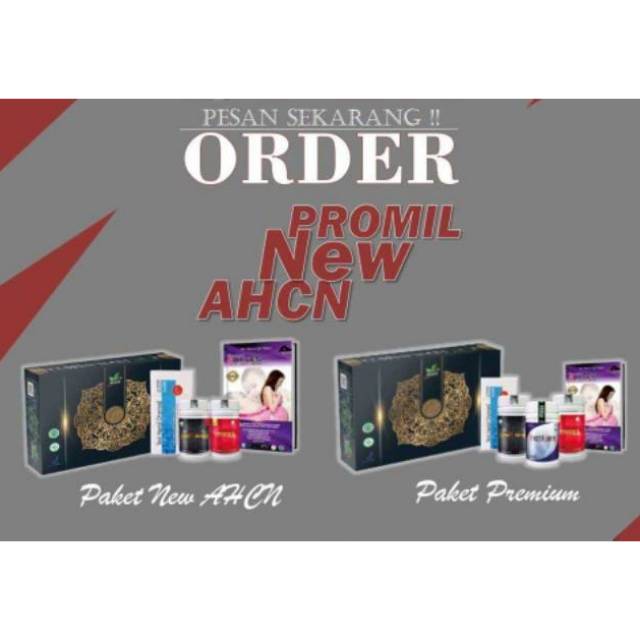 PAKET PROMIL AHCN - untuk pasangan suami istri