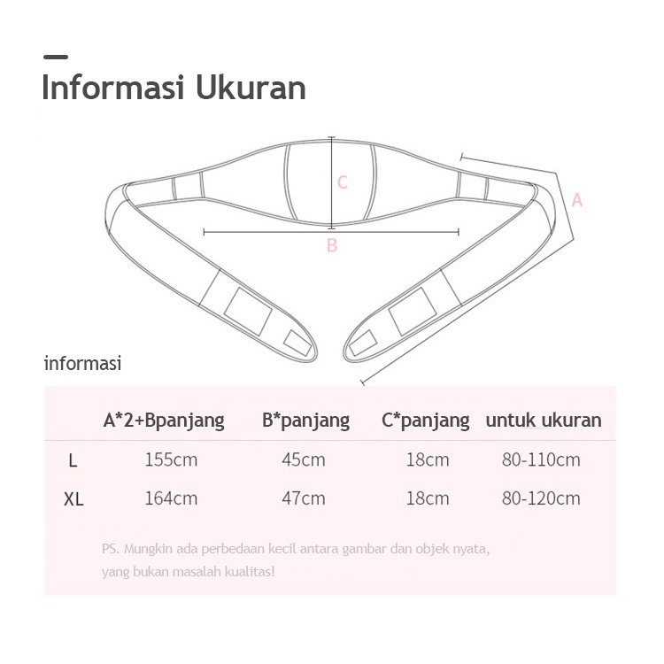 Korset Penyangga Kehamilan Korset Hamil/Ikat pinggang ibu hamil  L252