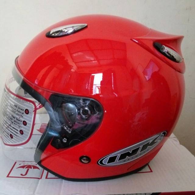 Helm best1 vry kly ink centro Merah Ferari