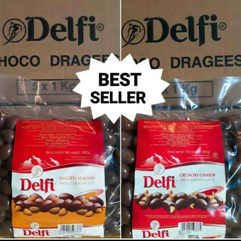 

Delfi Choco Dragees Almond 500gr