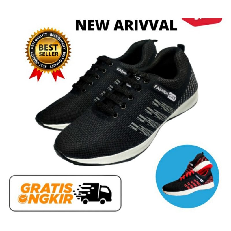 Sepatu sneakers pria terbaru chx