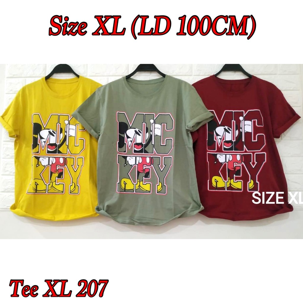 T-Shirt Tumblr WARNA XL / Tumbler Tee WARNA XL / Kaos Murah Kualitas Bagus / XL WARNA PART 1