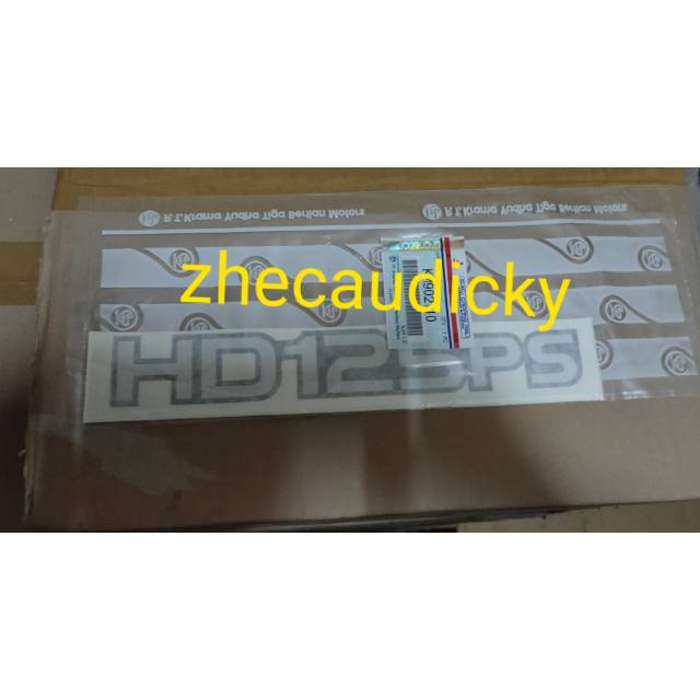 Stiker sticker hd125ps hd 125 PS ori