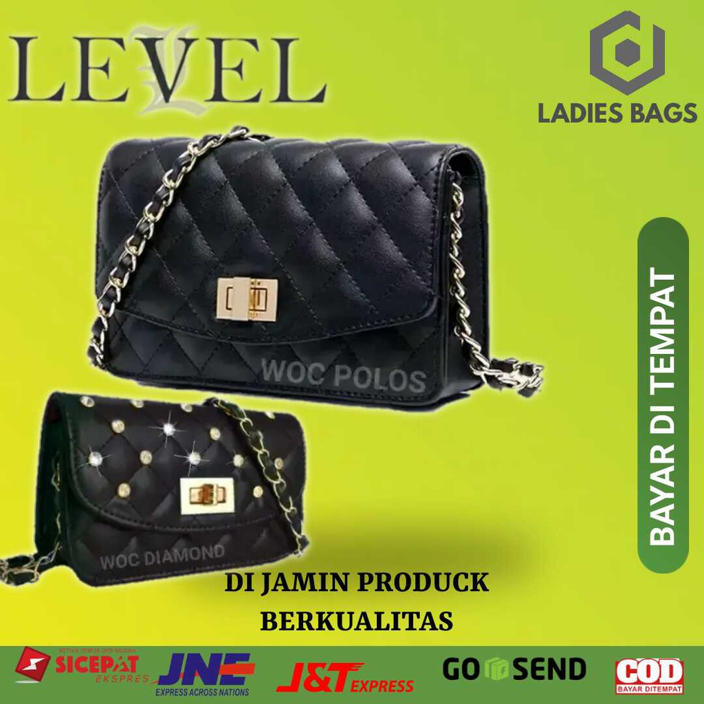 TAS SELEMPANG WANITA SLEMPANG CEWEK SLINGBAG SHOULDER BAG PESTA UNDANGAN WOC POLOS FASHION IMPORT