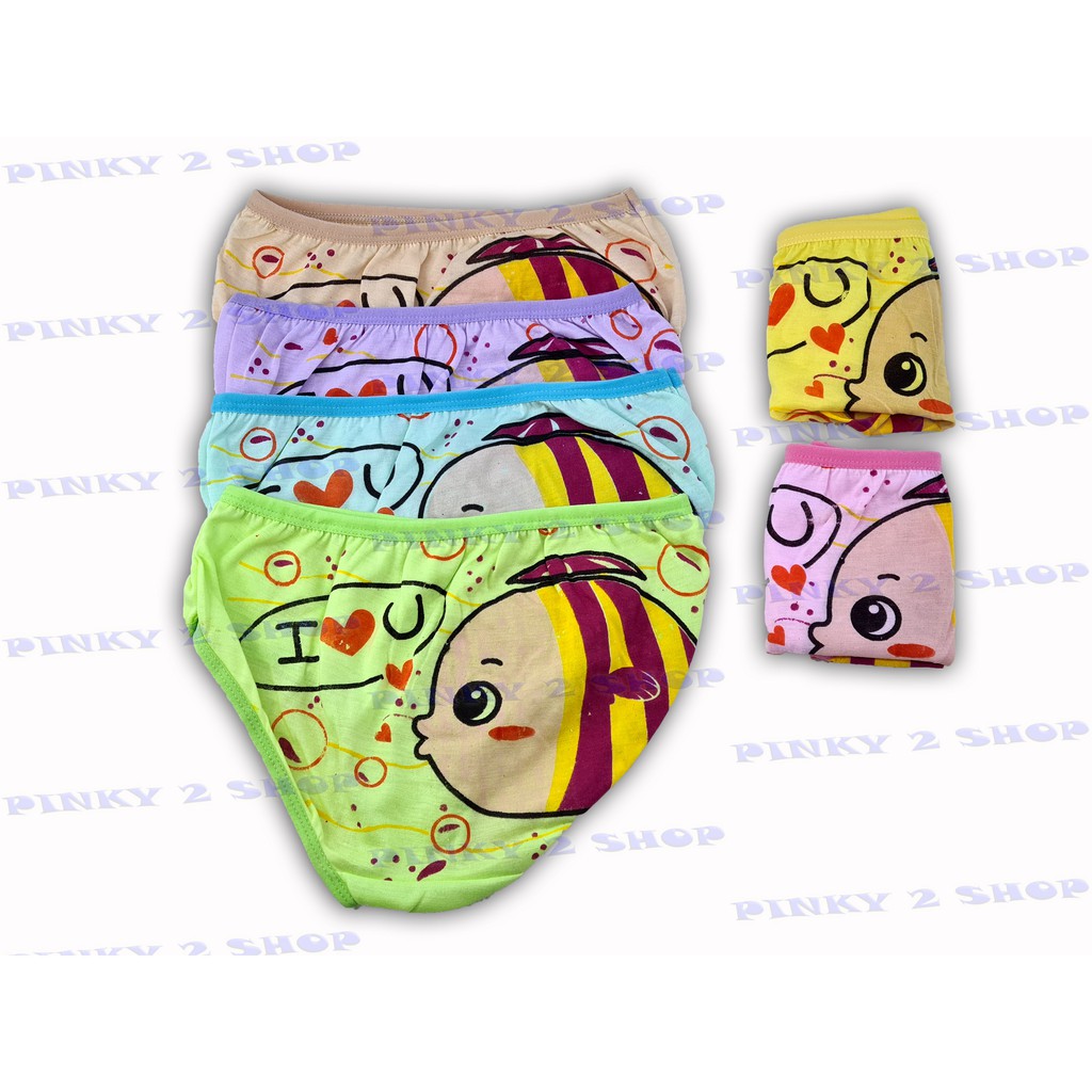 CELANA DALAM ANAK PEREMPUAN CD ANAK CEWEK MOTIF LUCU SIZE S,M,L,XL