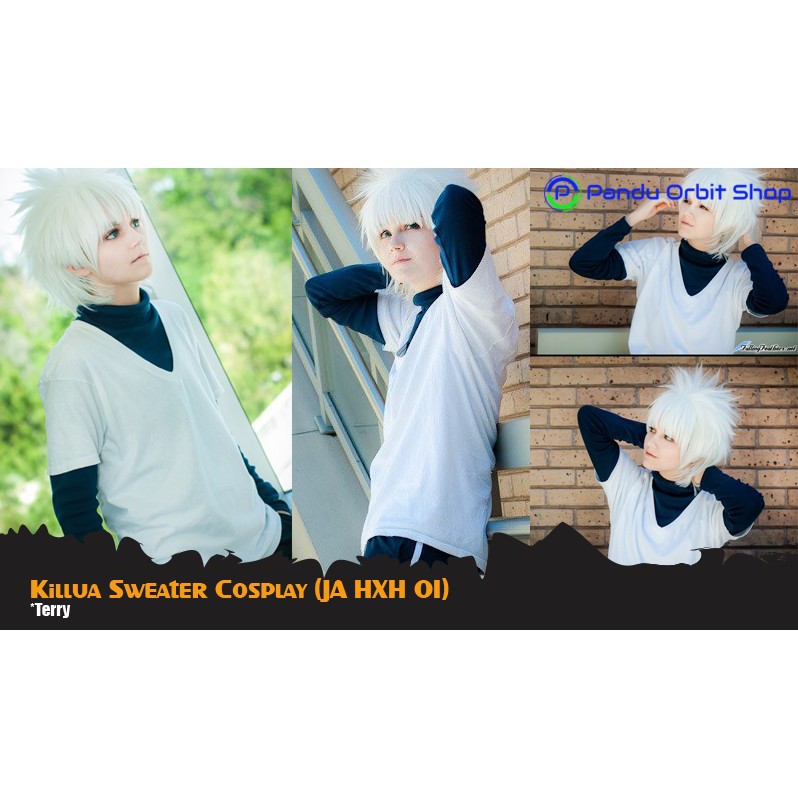 Jaket Killua Sweater Cosplay - JA HXH 01