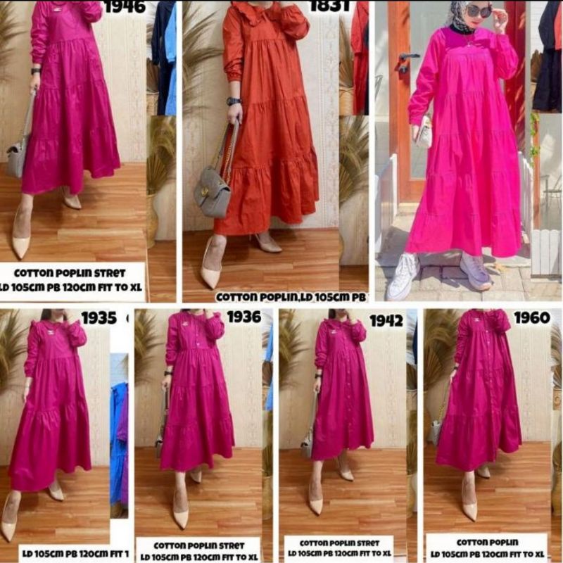 MIDI POPLIN BY FELIOR