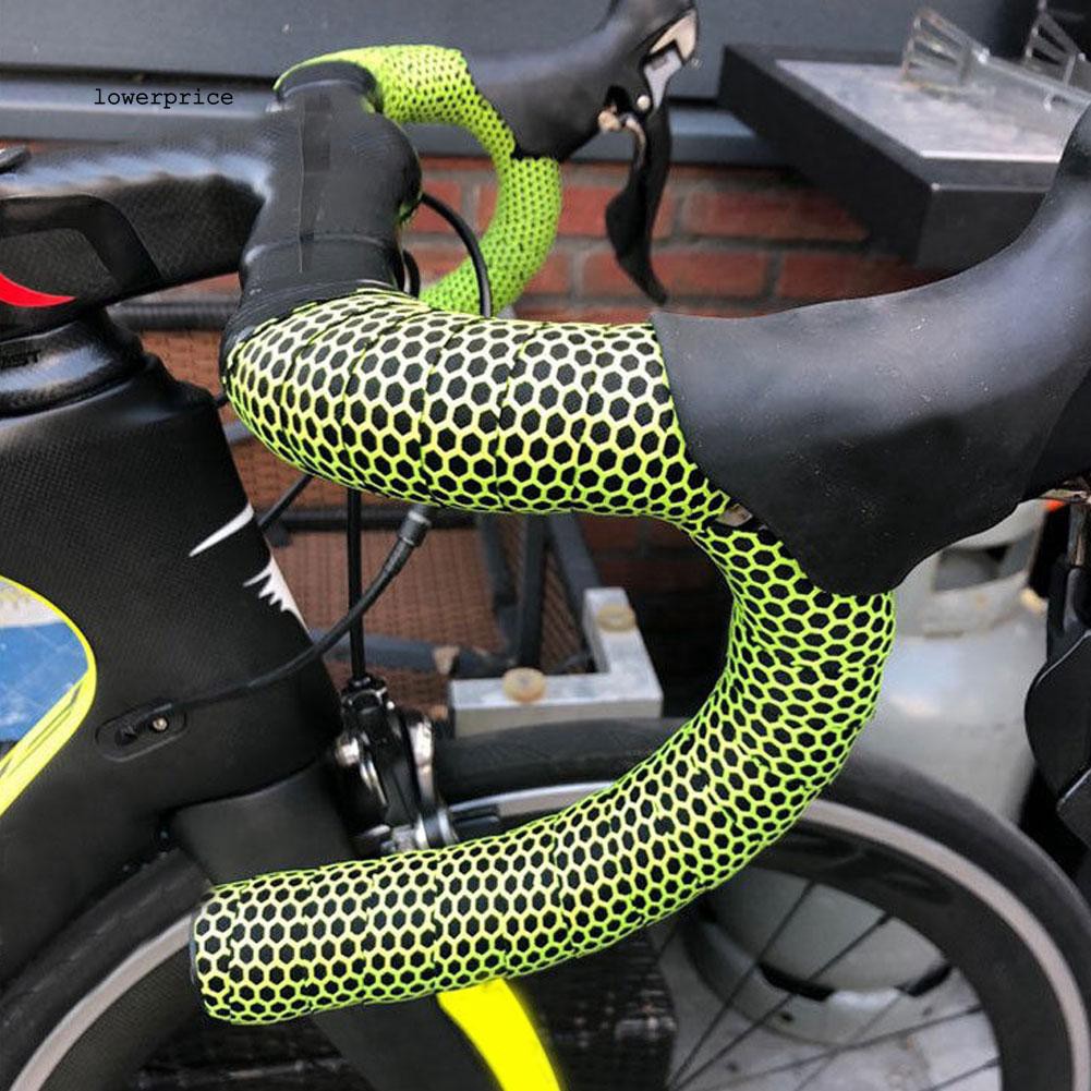 1 Pair Adhesive Road Bike Handlebar Bar Wrap Bicycle Belt Tape Cork Grip Sticky