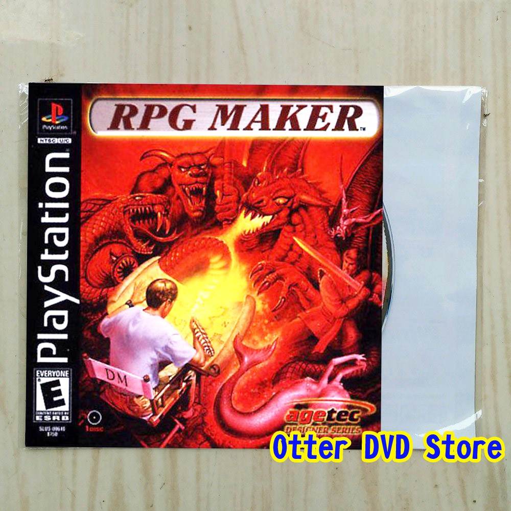 Kaset Cd Game Ps1 Ps 1 Rpg Maker Shopee Indonesia