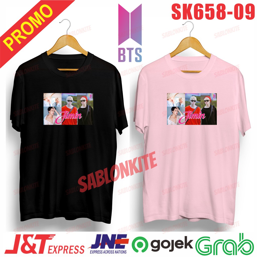 murah!!! kaos KPOP member jimin sk658 unisex combed 30s