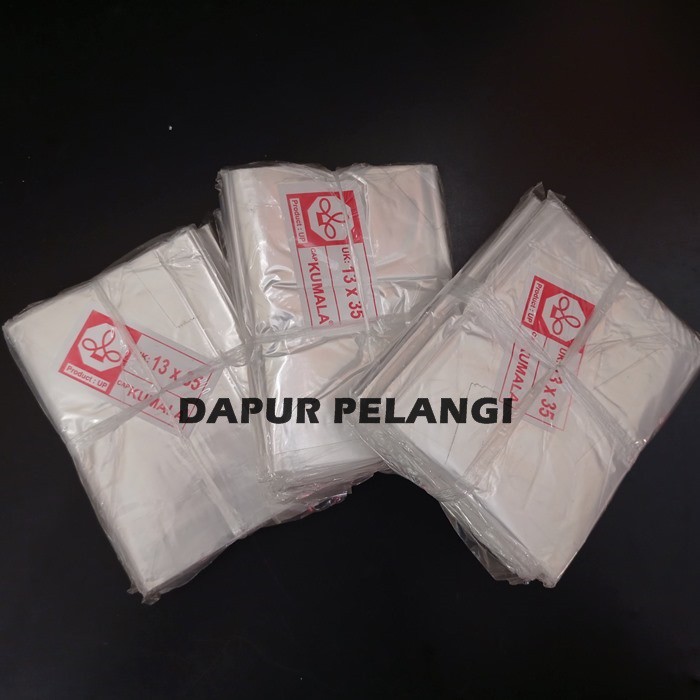 5PAK Plastik PP Tahu Tempe Kumala 13x35