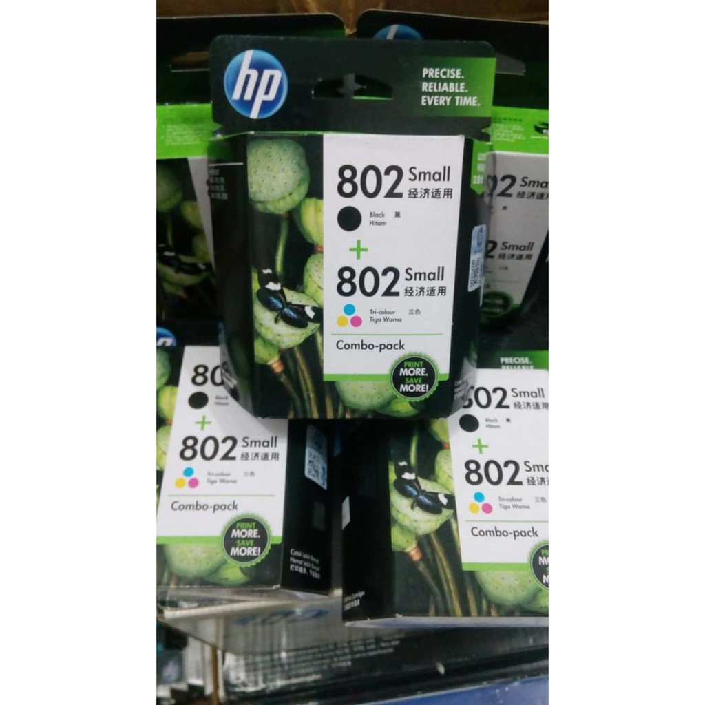 

TINTA HP 802 BLACK -COLOUR SMALL (COMBO PACK) ORIGINAL