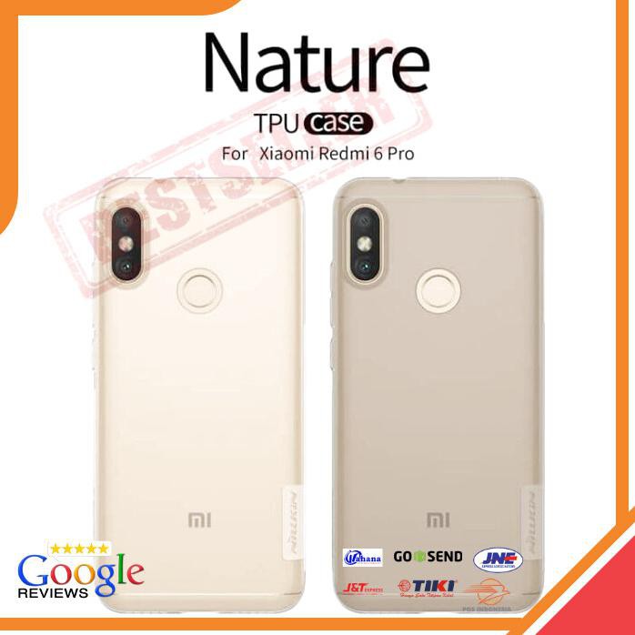ACC HP XIAOMI REDMI 6 PRO MI A2 LITE NILLKIN NATURE ORIGINAL SOFTCASE