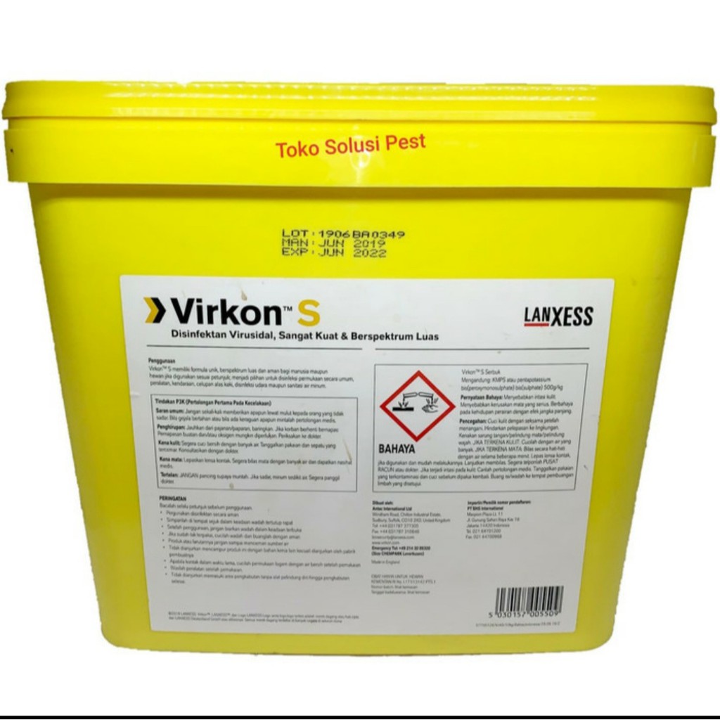 Virkon S disinfektan pembunuh bakteri virus dan jamur, disinfektan virkon s pembasmi virus
