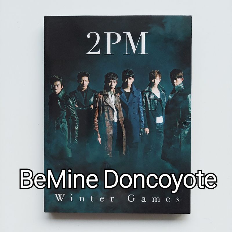 2PM WINTER GAME JAPAN ALBUM JUN.K NICHKHUN TAECYEON WOOYOUNG JUNHO CHANSUNG