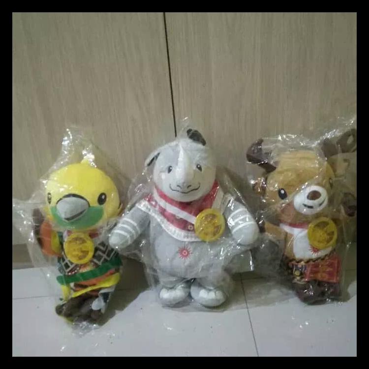 Boneka Maskot Asian Games Special Edition+Medali Termurah
