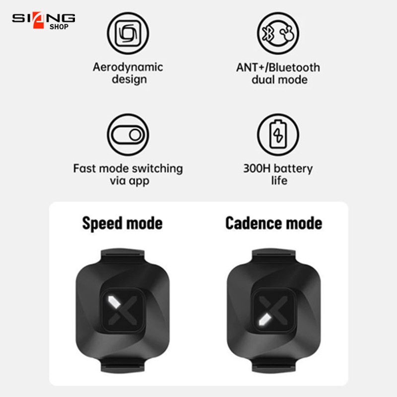 XOSS Vortex NEW Cadence Speed Sensor ANT+ BLE4