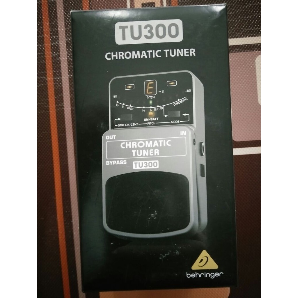 Behringer Chromatic Tuner Ultimate Guitar Bass Tuner Tu300 / Tu 300
