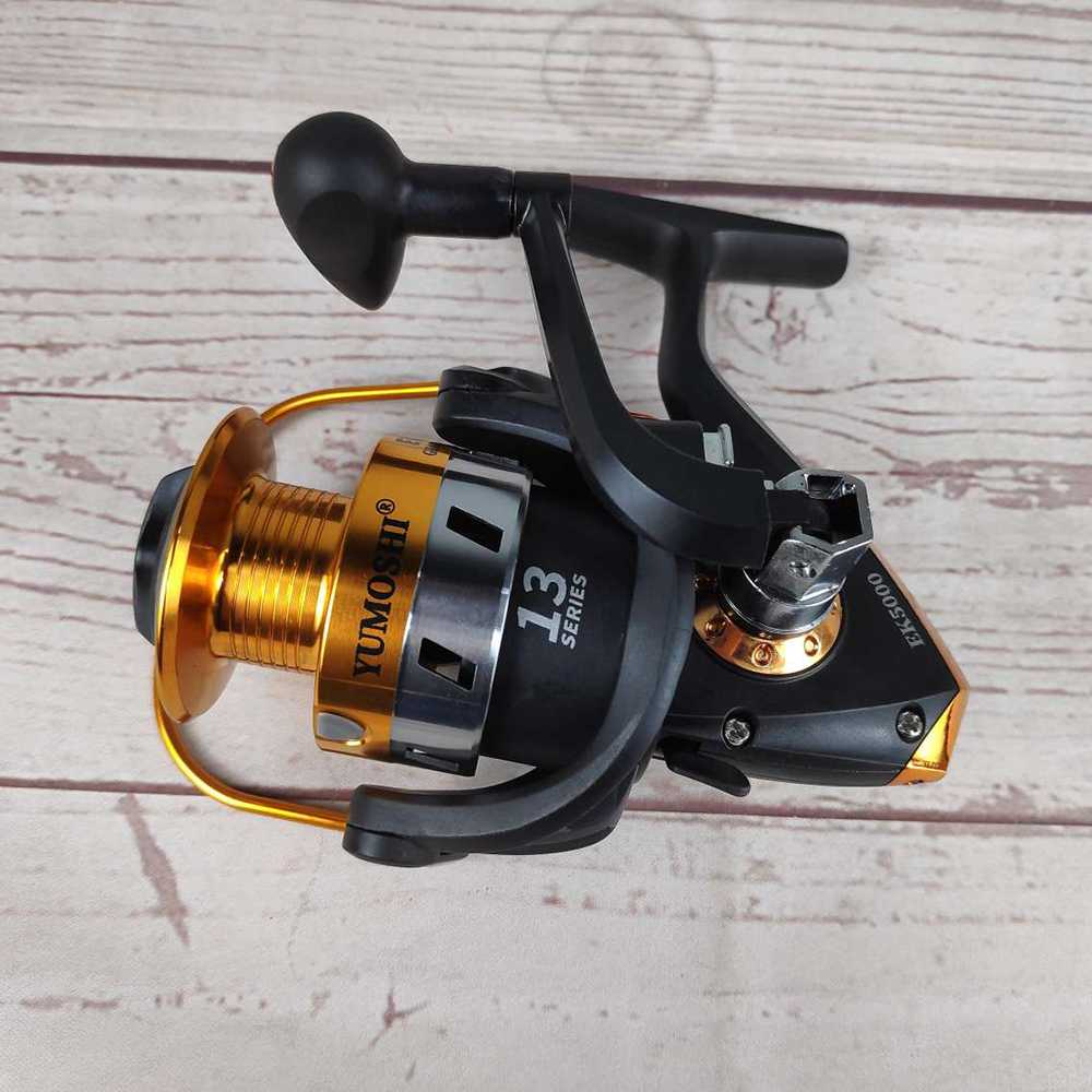 EK Series Reel Pancing Spinning 12 Ball Bearing EK3000 Ek4000 EK5000 / Alat Gulungan Pancing Tegek Mini Laut Besar Murah Berkualitas Kuat Import 30 Kg / Penggulung Senar Pancing / Katrol Pancing Murah Kuat Casting Full Besi Power Handle Original