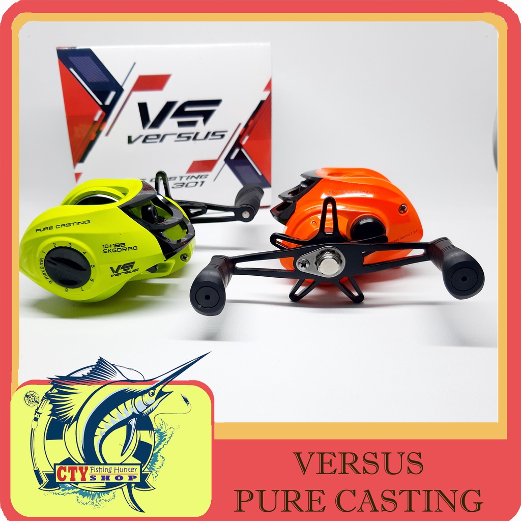 REEL BC BAIT CASTING VERSUS PURE CASTING 301 HANDEL KIRI