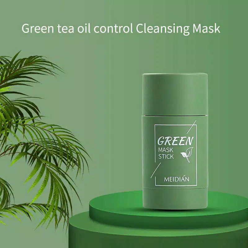 ORIGINAL Masker Green Tea Penghilang Komedo GREEN STICK MASK MEIDIAN