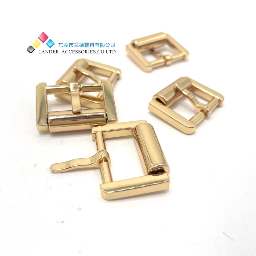 Lander Roller Buckle / Shiny Gold / FX2228 / 20mm / 2pcs