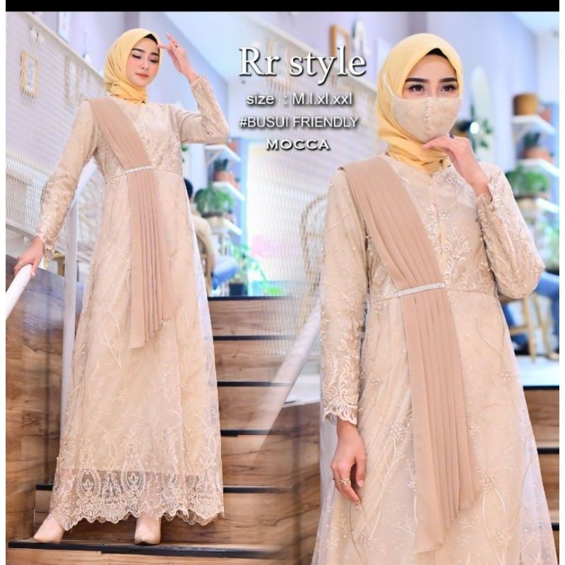 REAL PICT GAMIS AMANDA TULLE/GAMIS PESTA/GAMIS TERLARIS/GAMIS TERMURAH